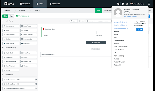 Granting Prefill Mapping Access to Subaccounts